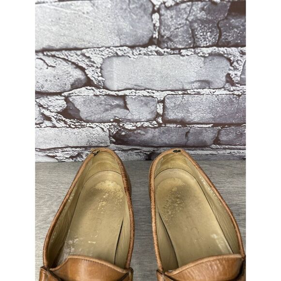 Gucci Brown Leather Web Horsebit Dress Loafers Shoes Men’s Sz 10.5D US/44EU Read - Picture 15 of 16